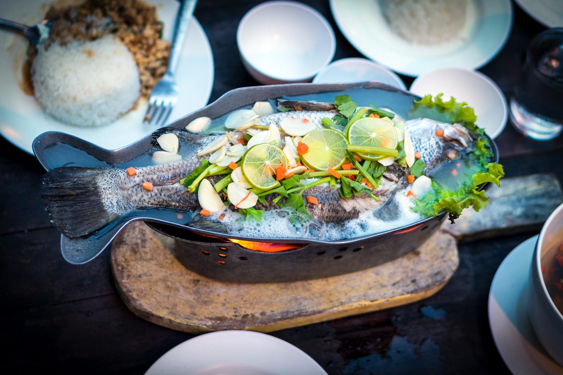 Steamed Fish with Ginger and Scallions