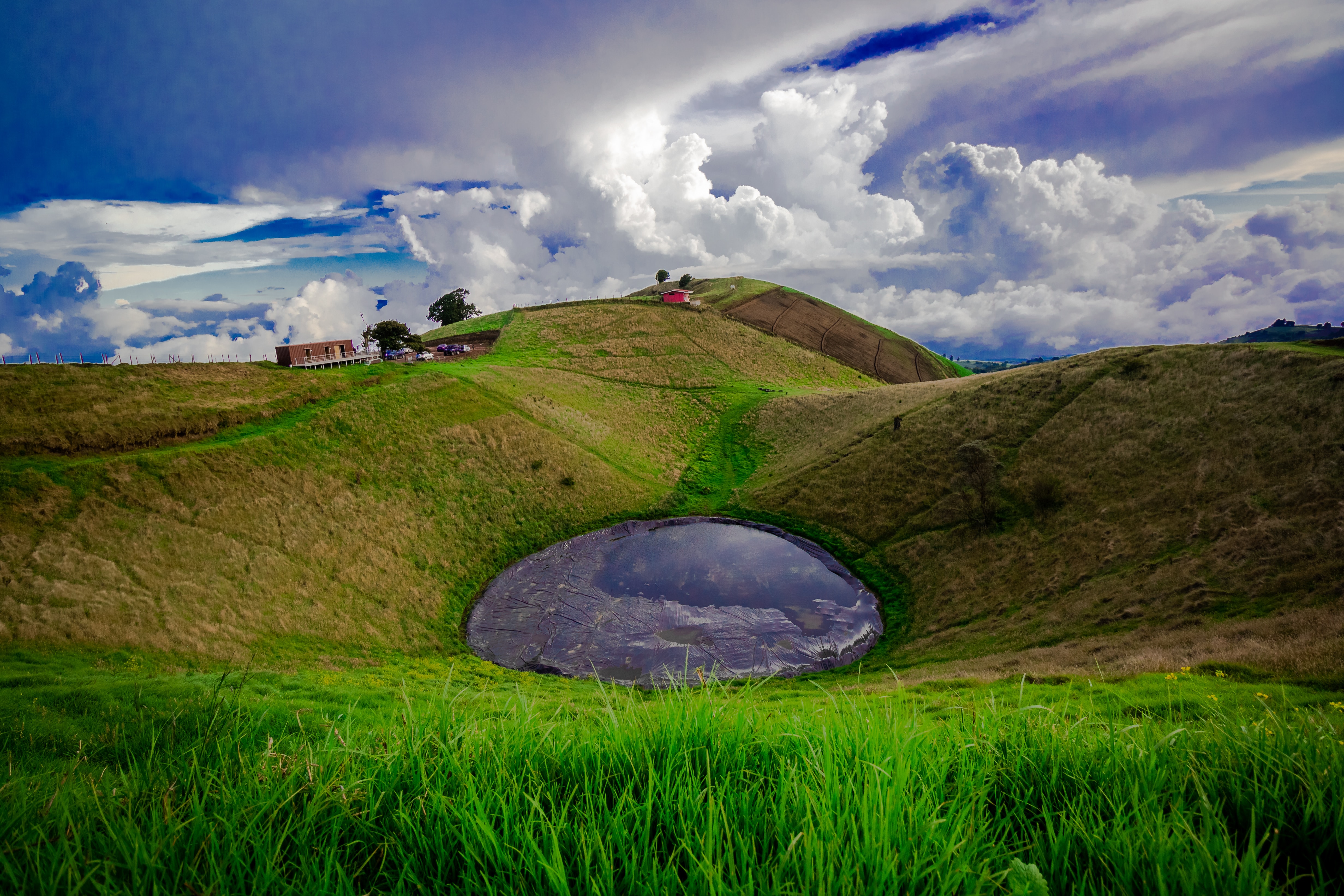 La Olla Crater, located in Cartago Province, Costa Rica.